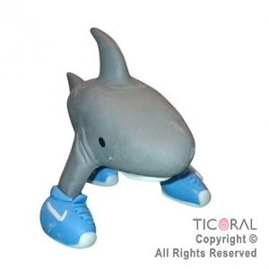 ADORNO BRAINROT TRALALERO TRALALA PORCELANA FRIA x 1